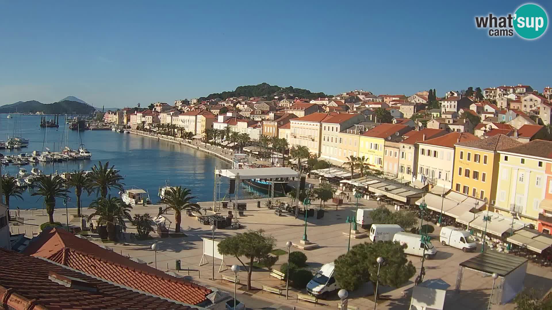 Webkam Mali Lošinj – trg Republike