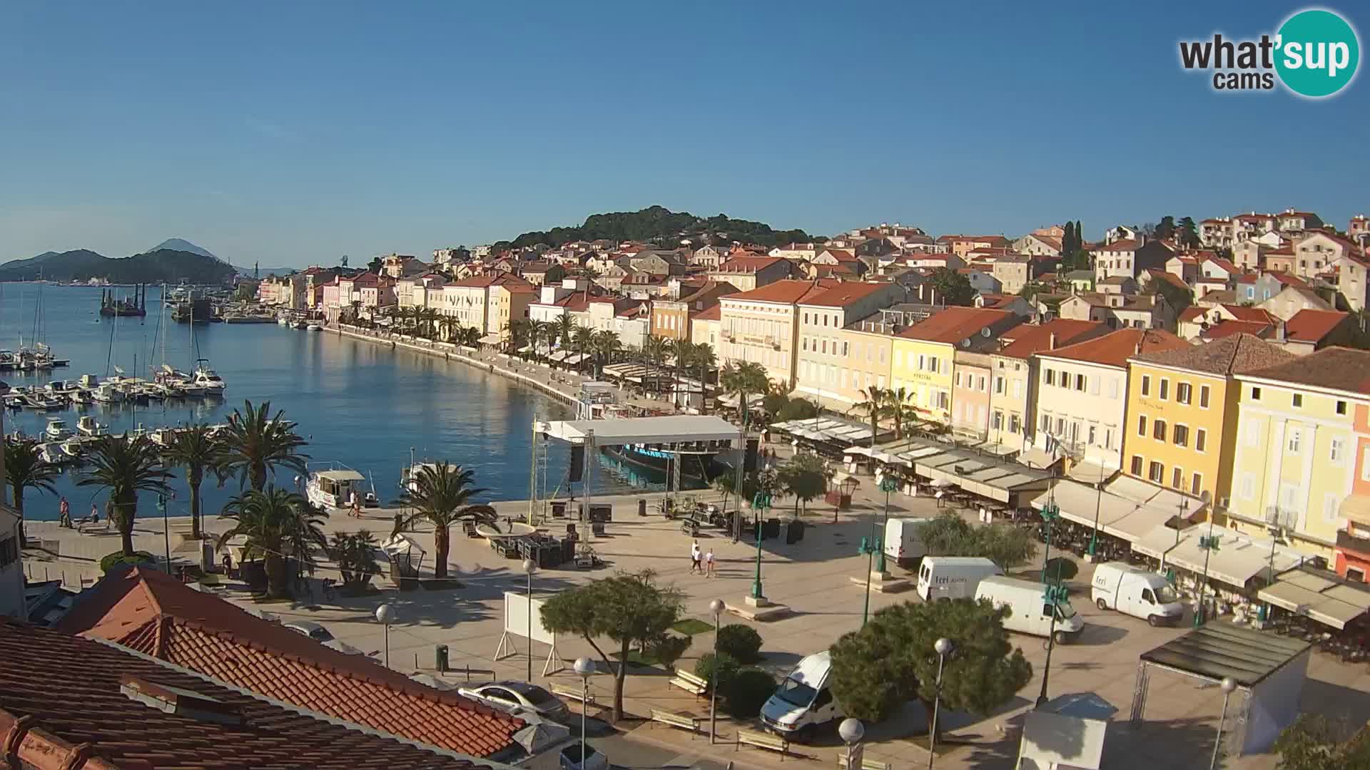 Webkam Mali Lošinj – Glavni trg