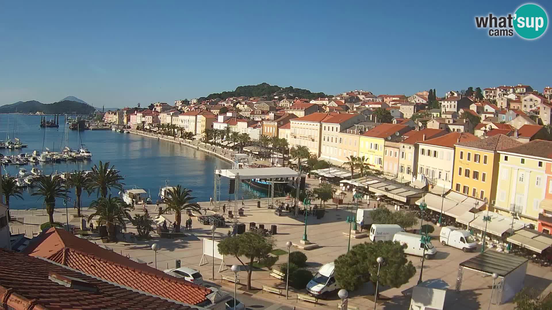 Webcam Mali Lošinj – place Republic