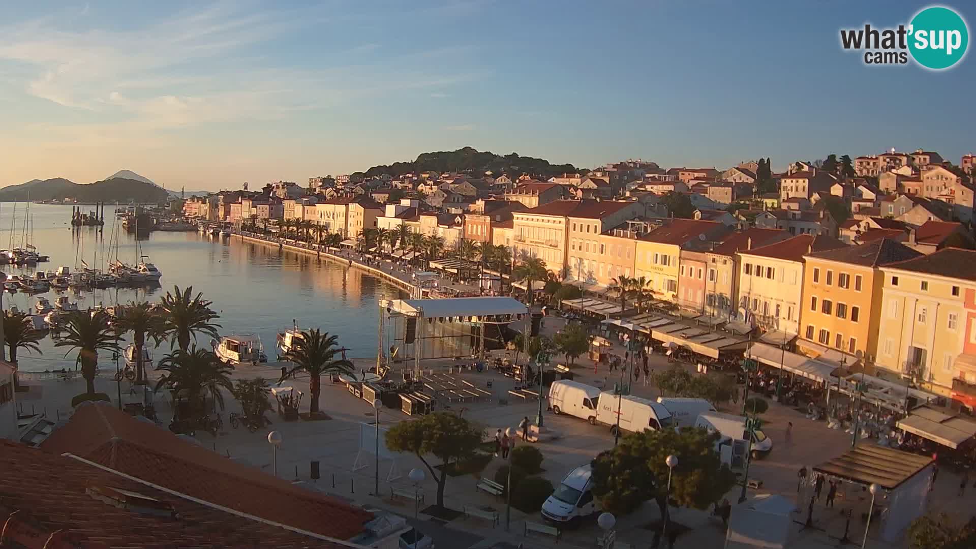 Webcam Mali Lošinj – Platz Republik