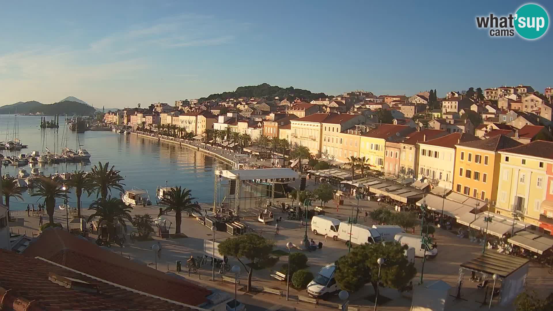 Webcam Mali Lošinj – centrale square