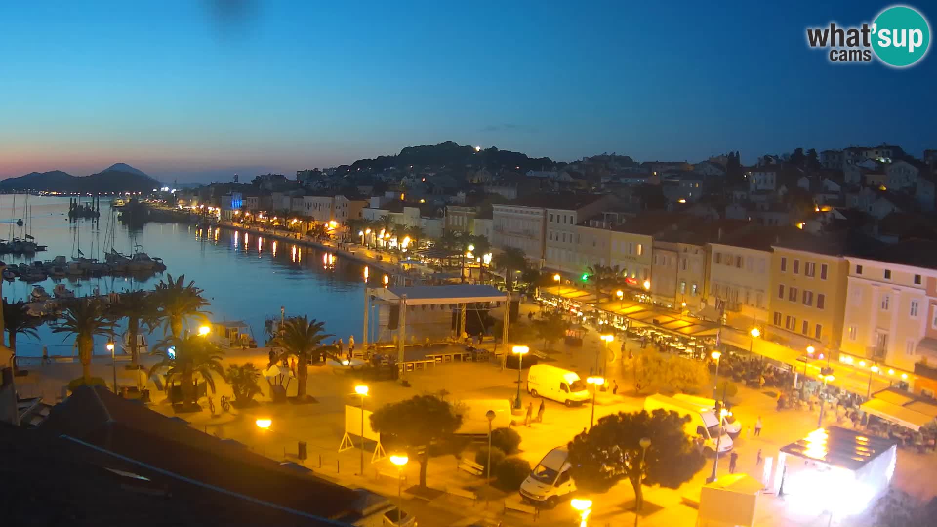 Webcam Mali Lošinj – plaza principal