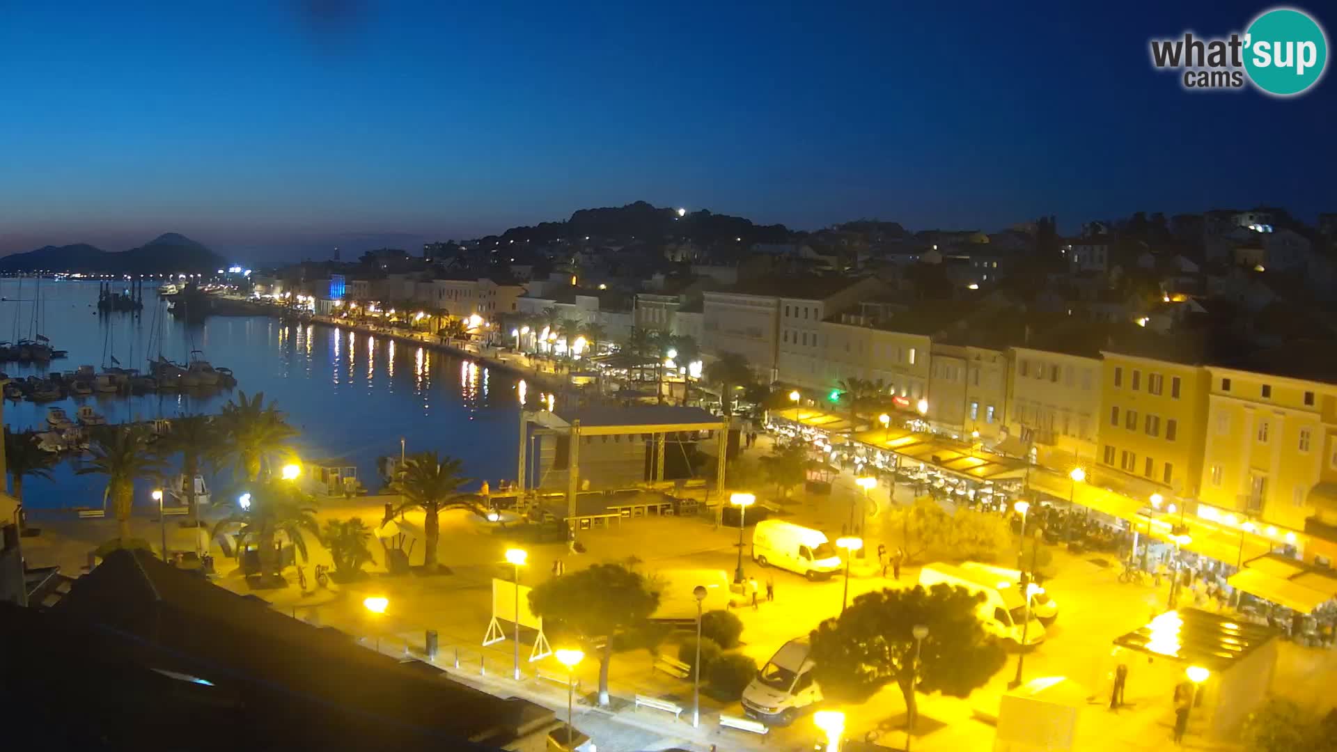 Webcam live Mali Lošinj – Piazza principale