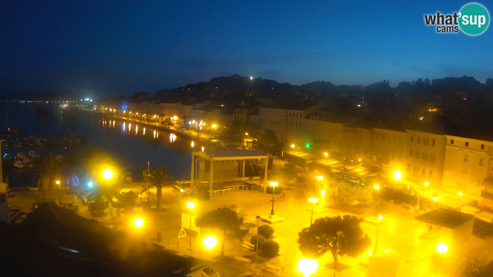 Webcam live Mali Lošinj – Piazza principale