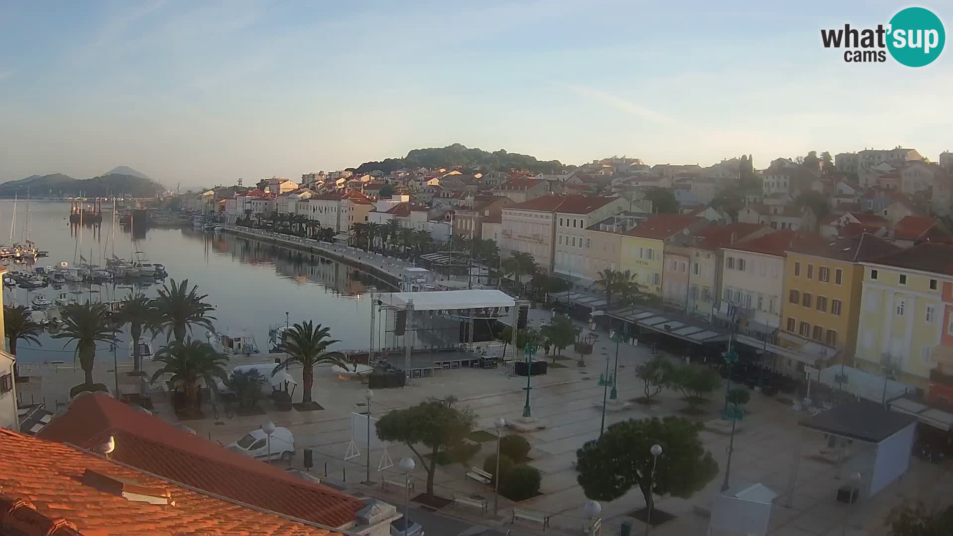 Webkam Mali Lošinj – trg Republike