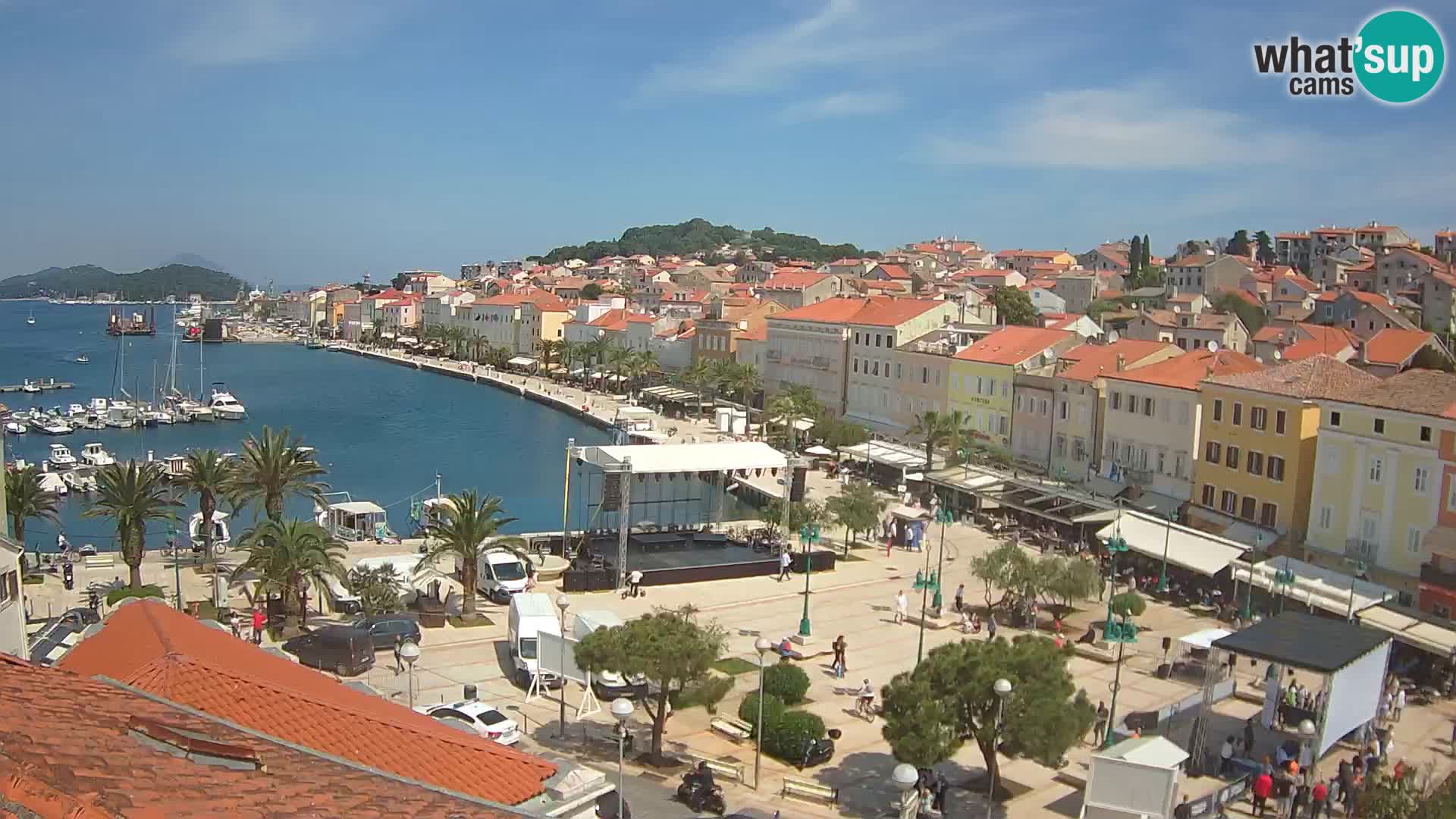 Webcam Mali Lošinj – plaza principal