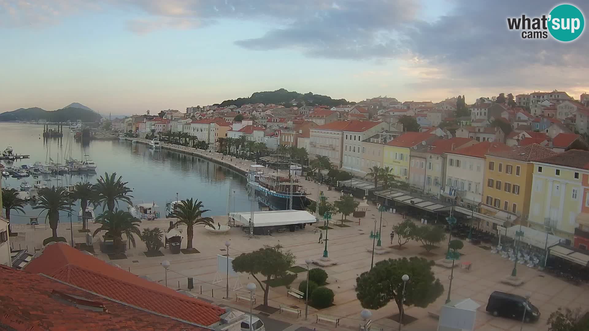 Webkam Mali Lošinj – Glavni trg