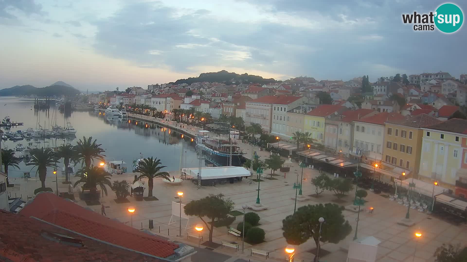 Webcam Mali Lošinj – plaza della Republica
