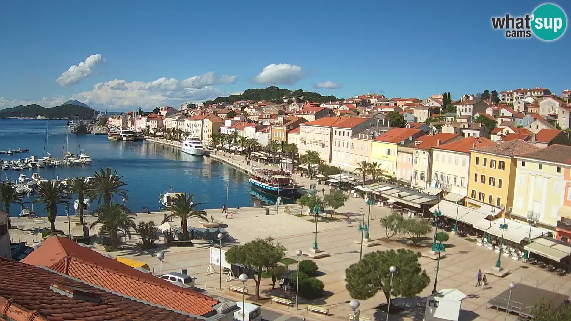 Webcam live Mali Lošinj – Piazza principale