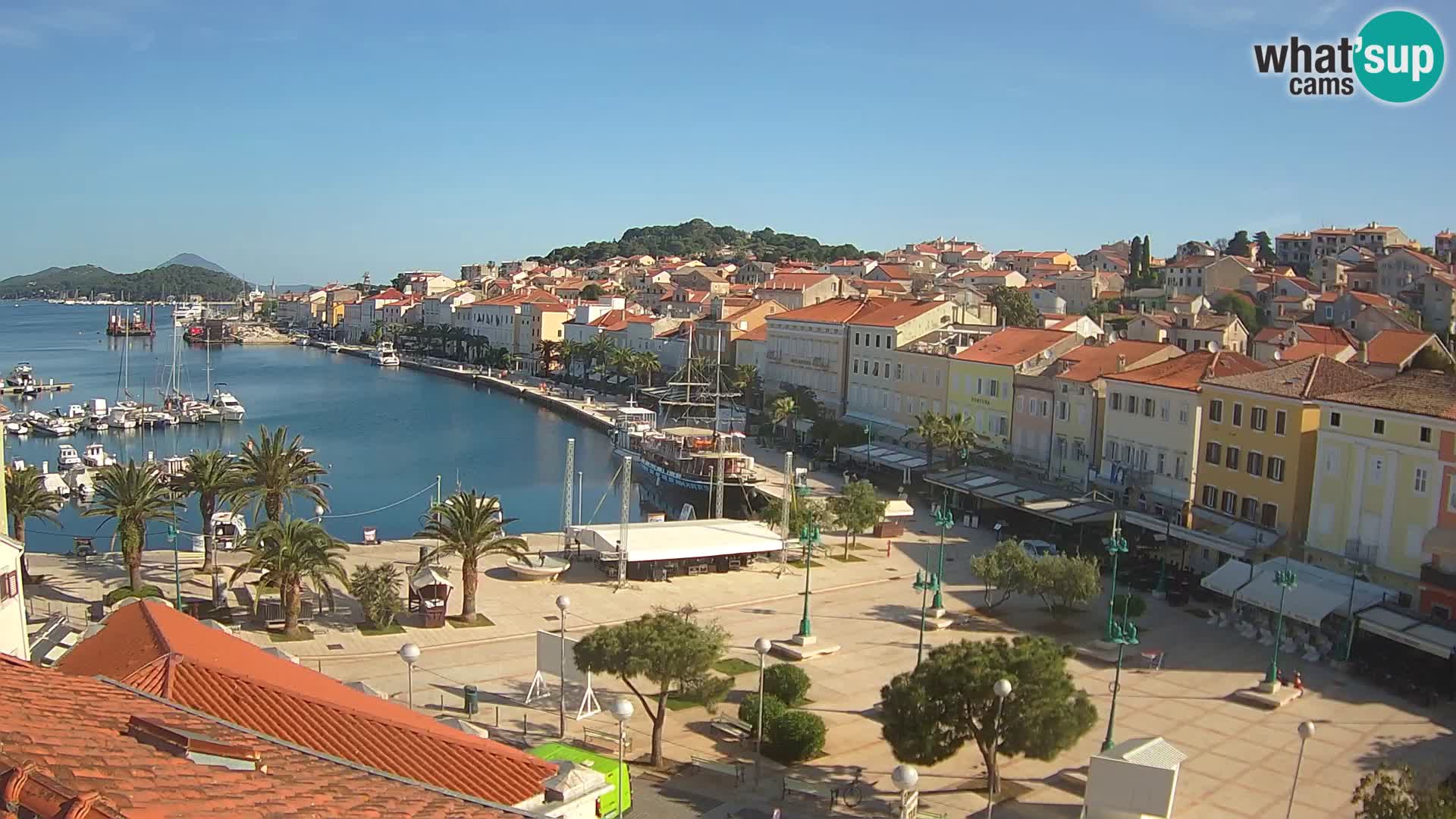 Webkam Mali Lošinj – trg Republike
