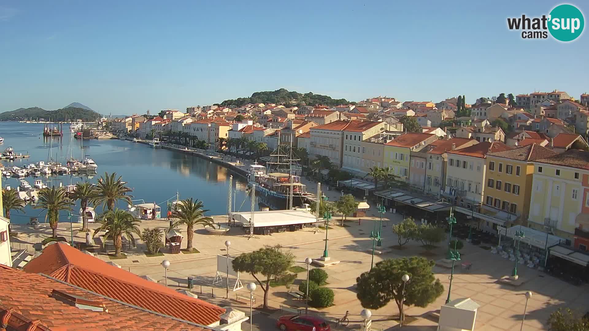 Webcam Mali Lošinj – plaza principal