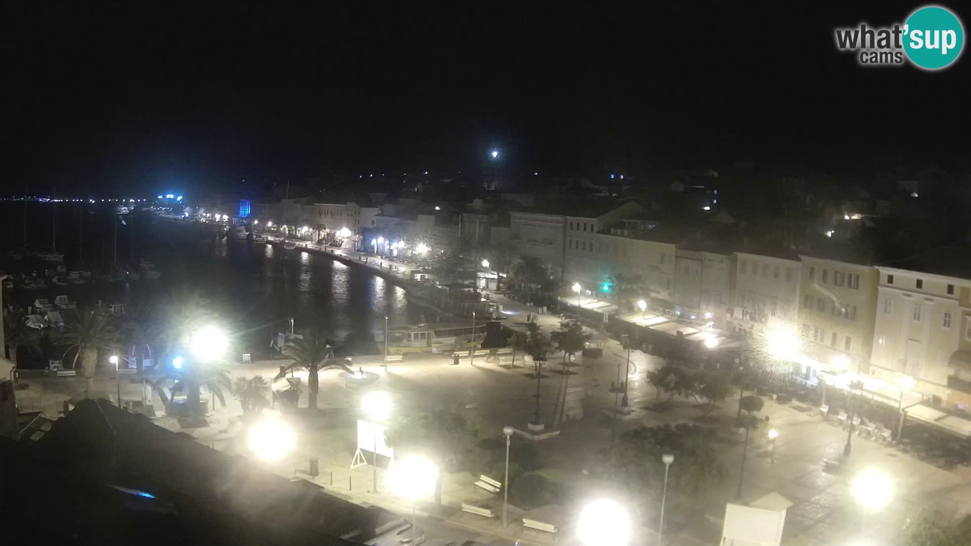 Webcam live Lussinpiccolo – Piazza principale