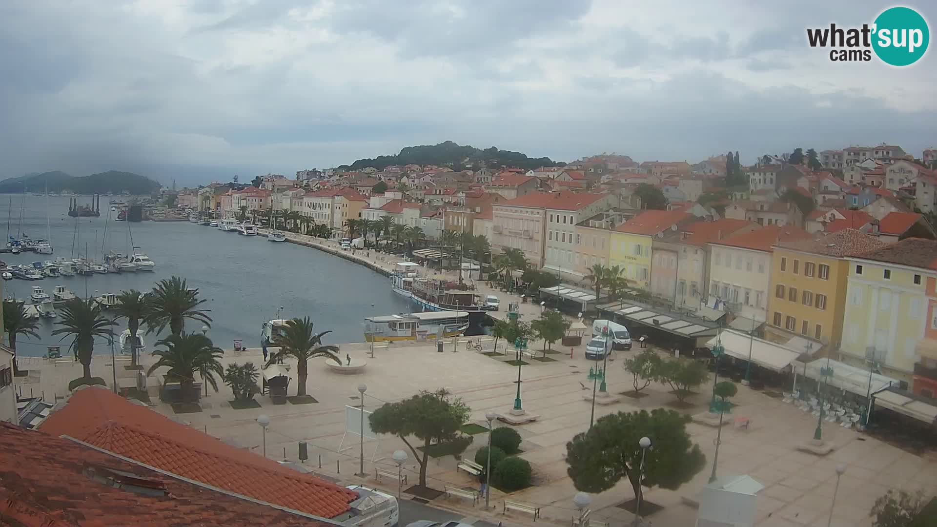 Webcam live Mali Lošinj – Piazza principale