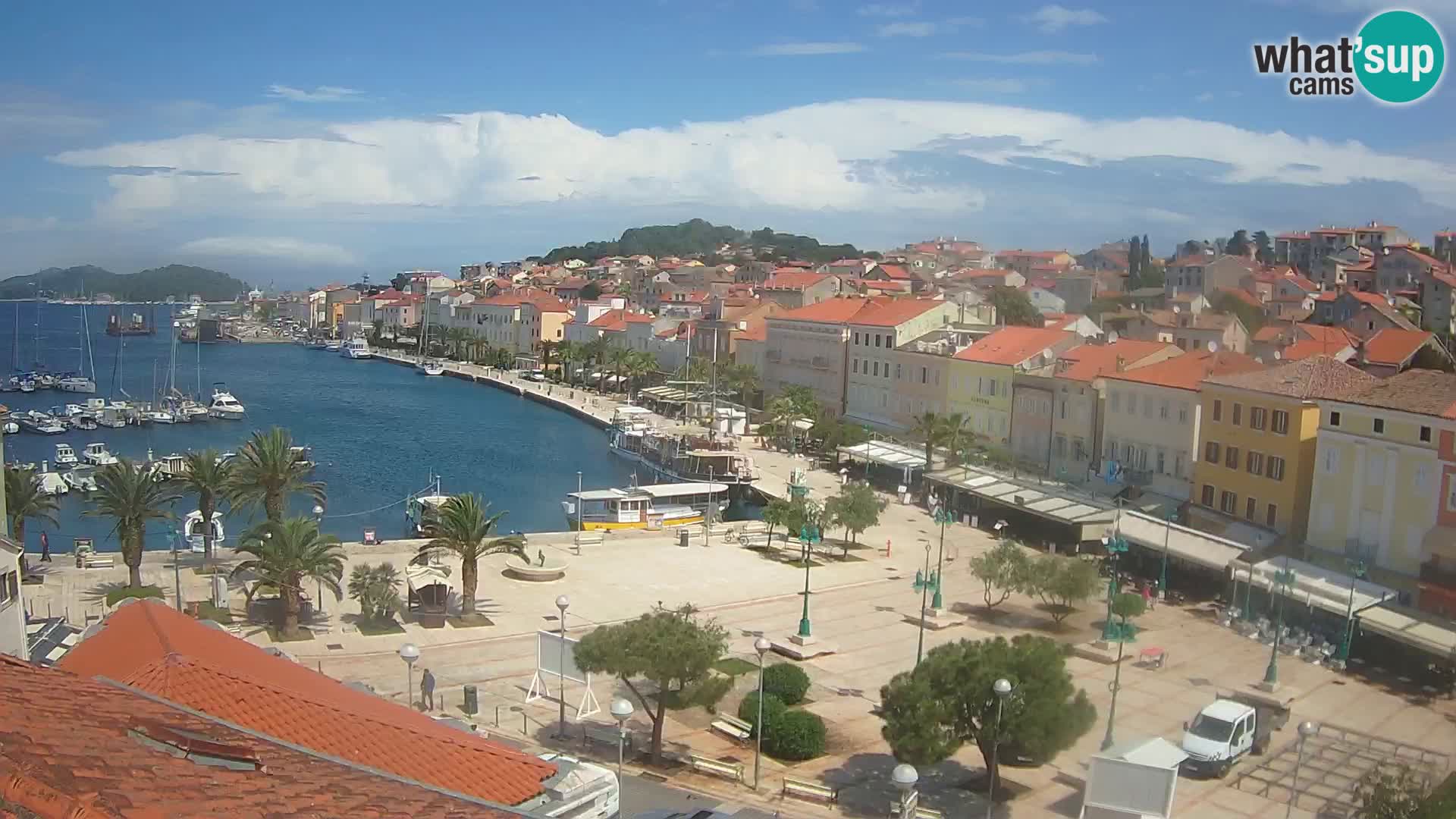 Webcam live Mali Lošinj – Piazza principale