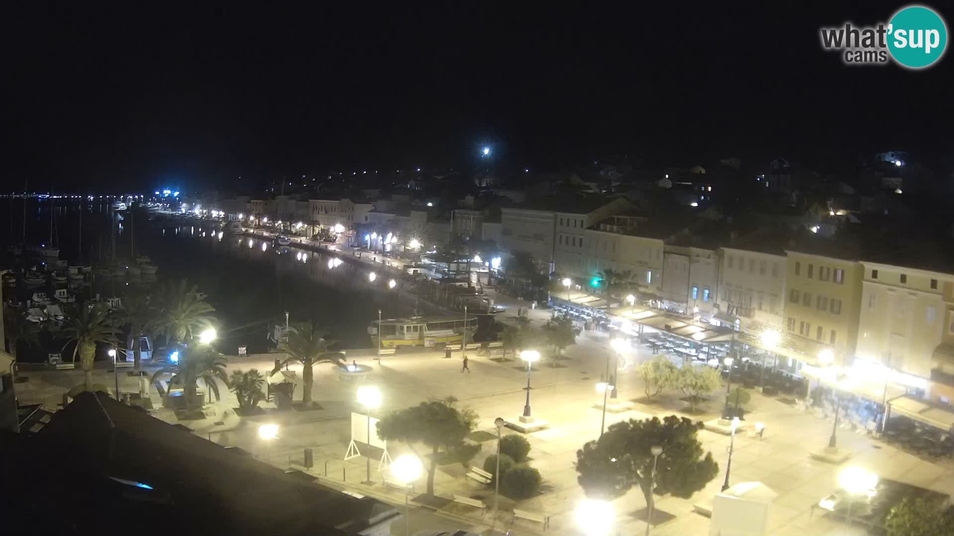 Webcam live Lussinpiccolo – Piazza principale