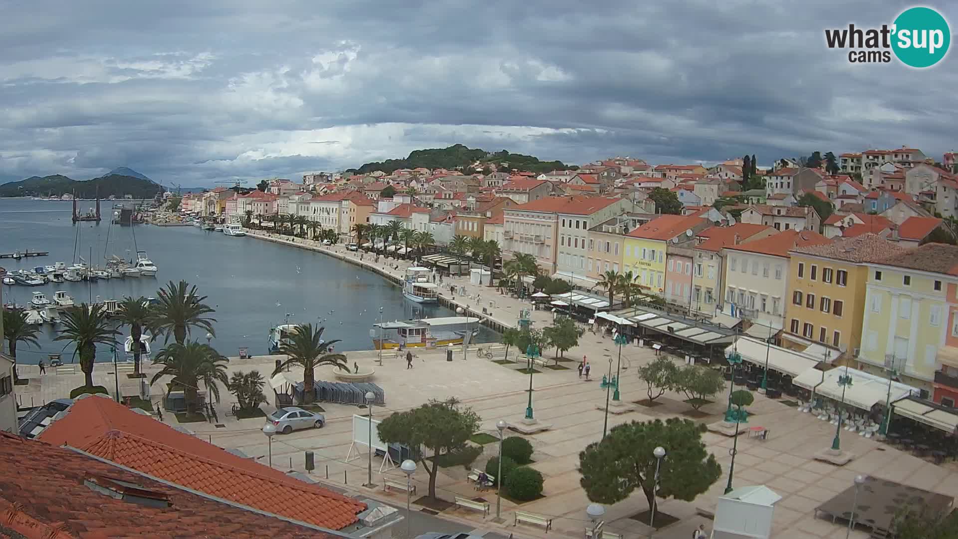 Kamera v živo Mali Lošinj – Glavni trg Republike