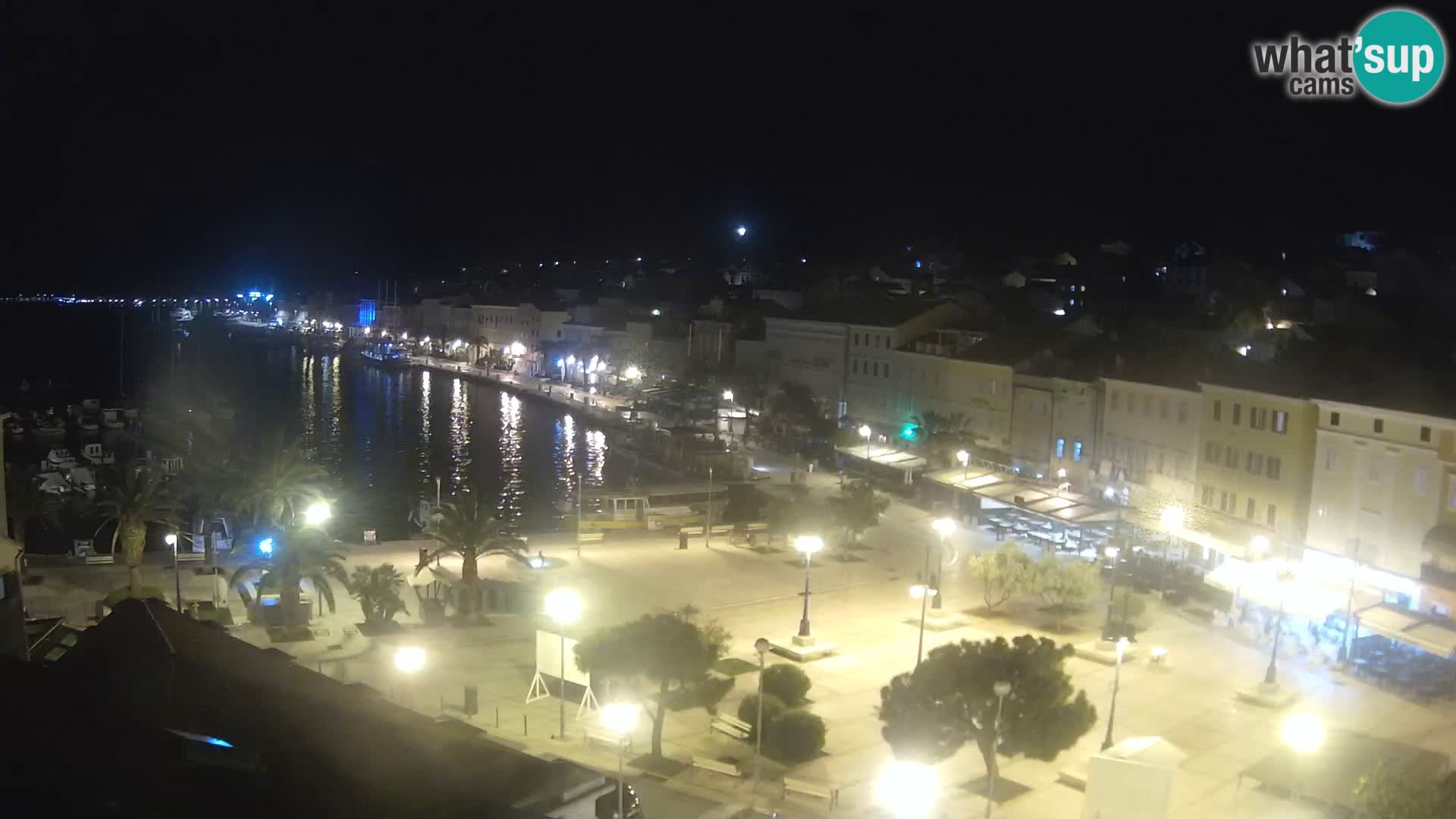 Webcam live Lussinpiccolo – Piazza principale