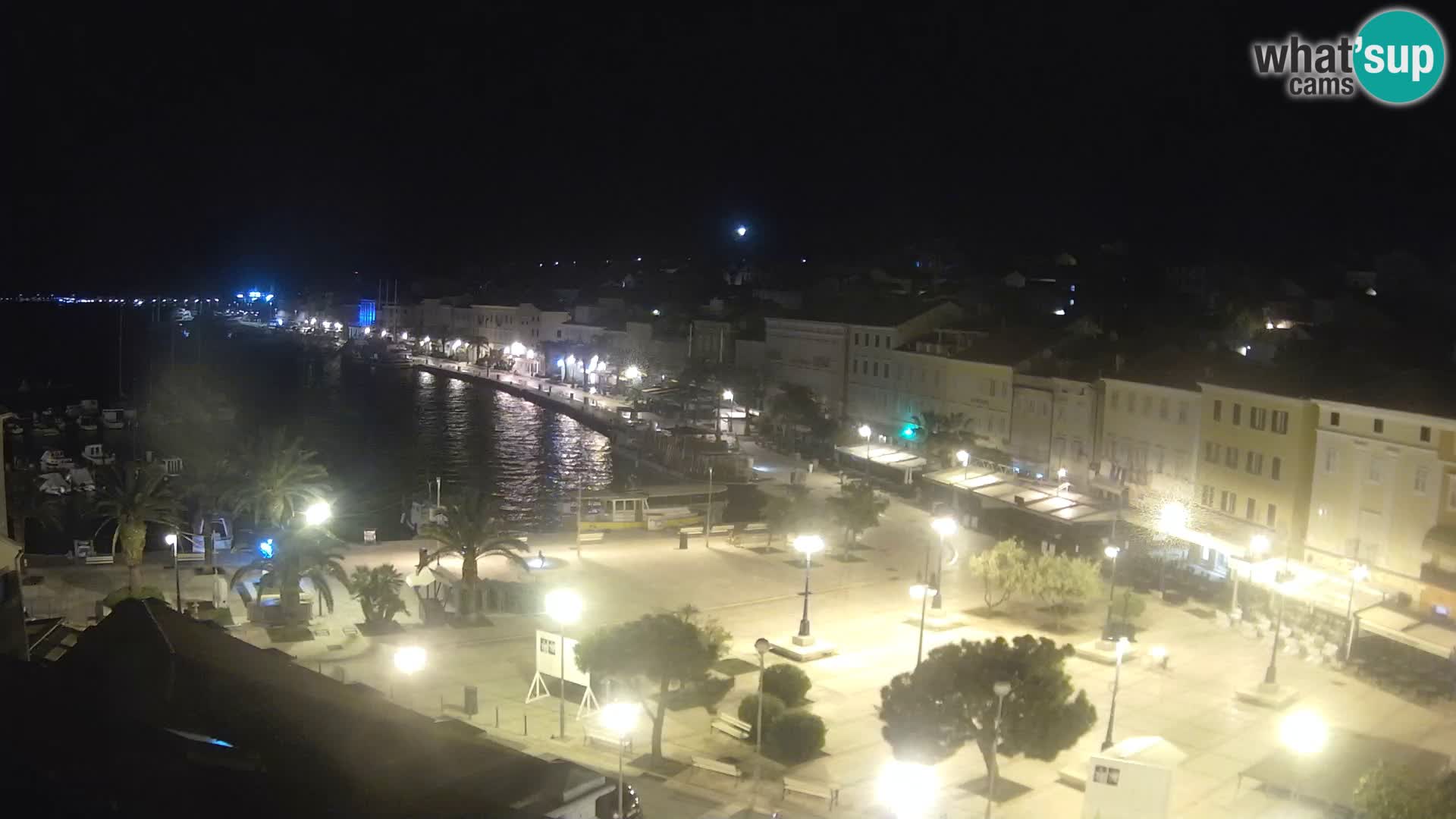 Webcam live Lussinpiccolo – Piazza principale