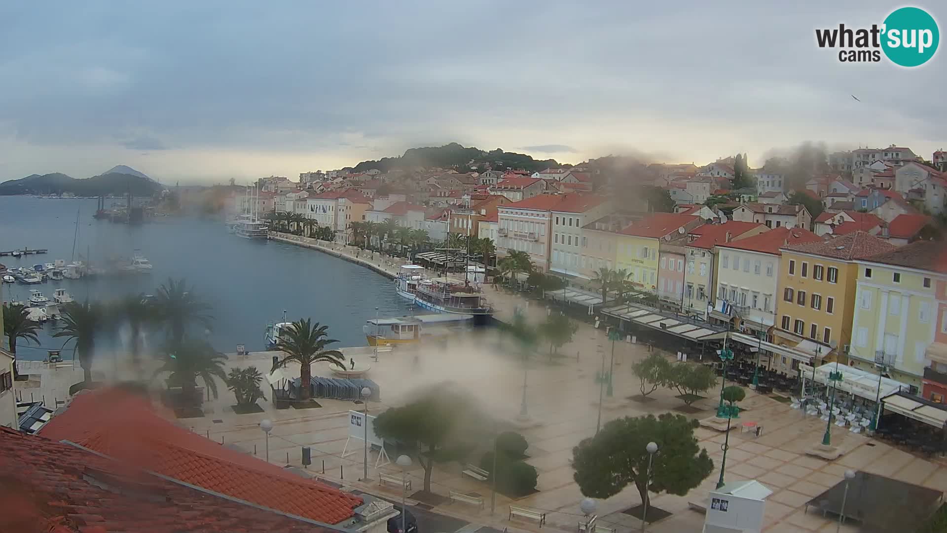 Webcam live Mali Lošinj – Piazza principale
