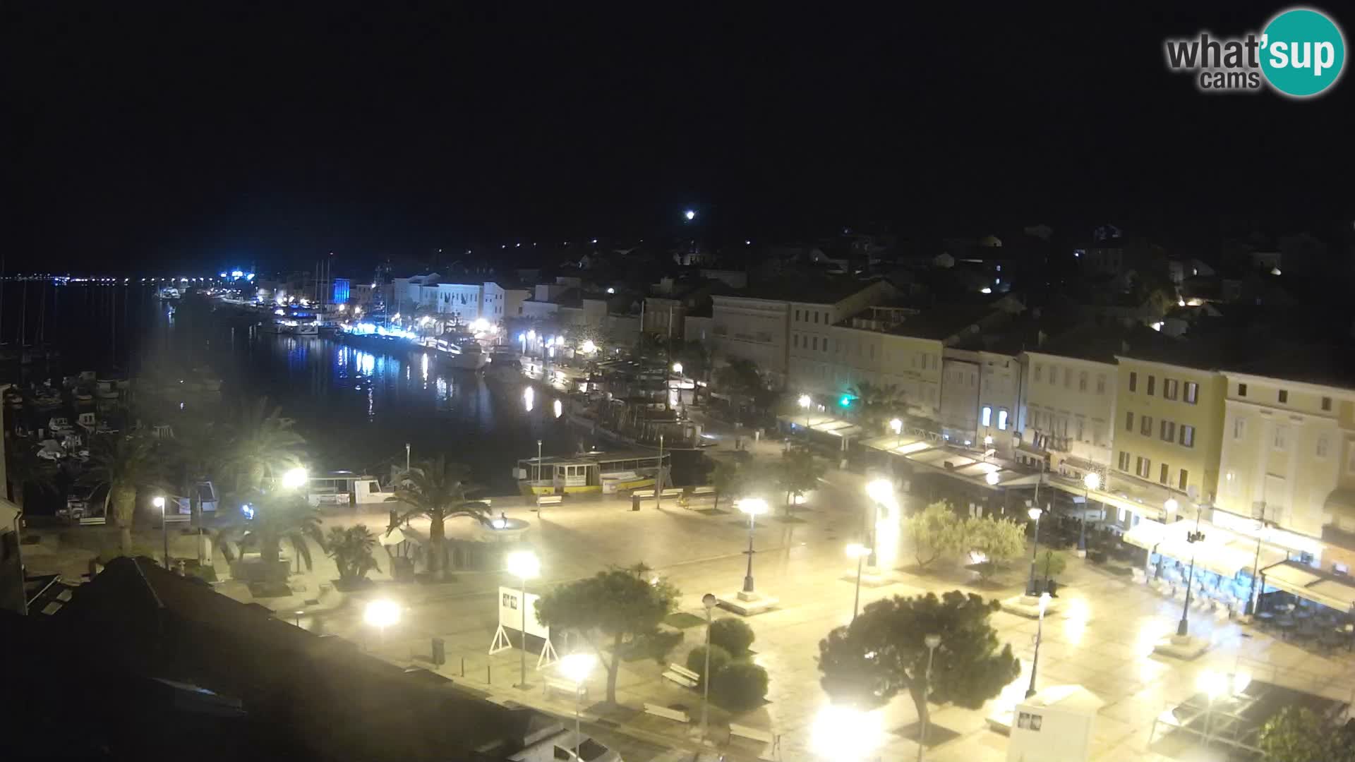 Webcam live Lussinpiccolo – Piazza principale