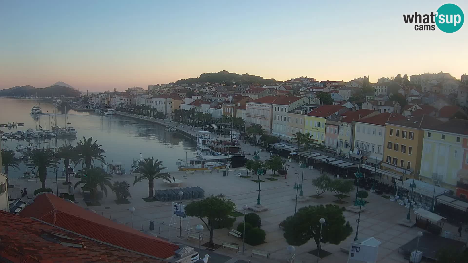 Webkam Mali Lošinj – Glavni trg