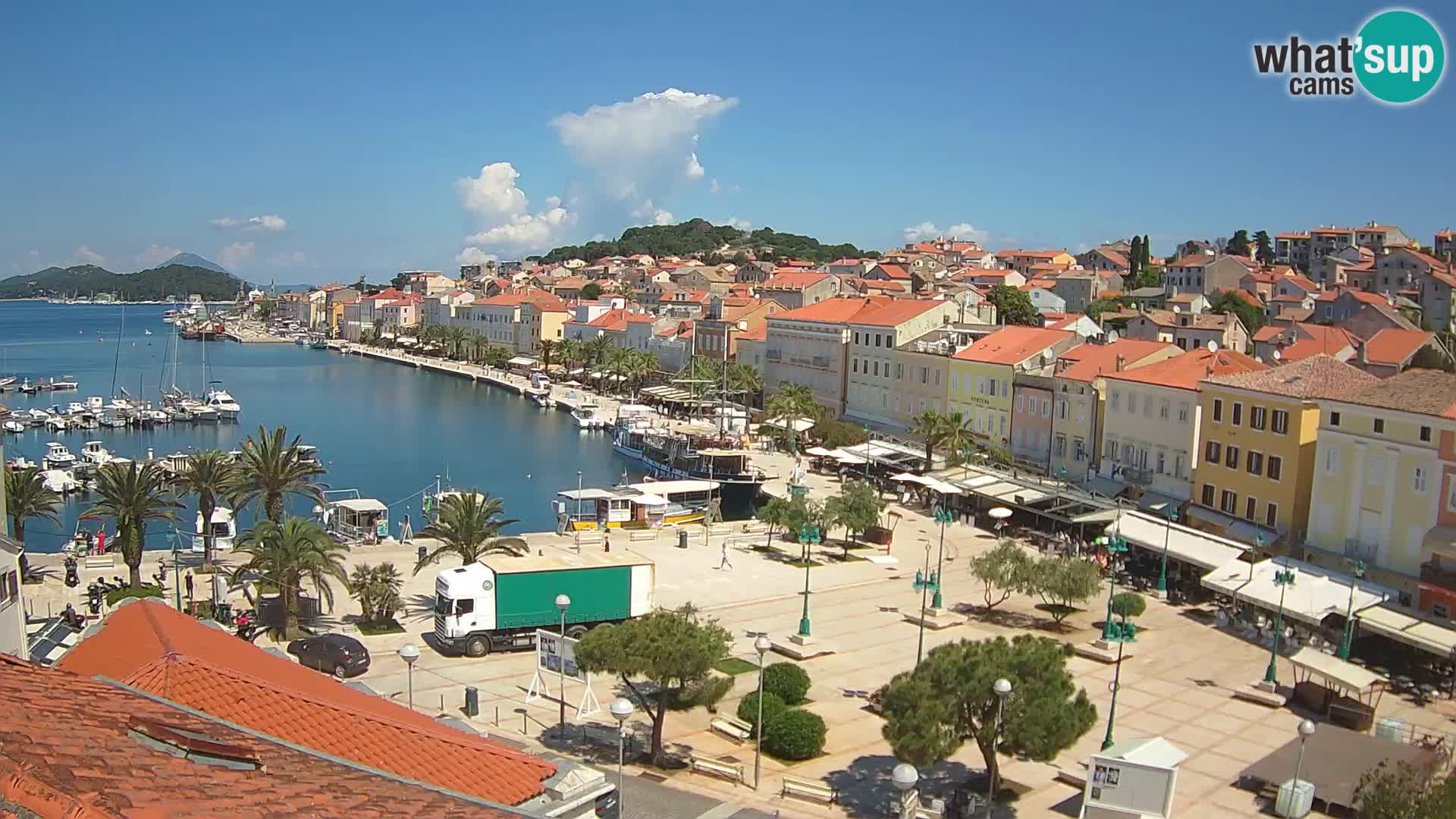 Webkam Mali Lošinj – trg Republike