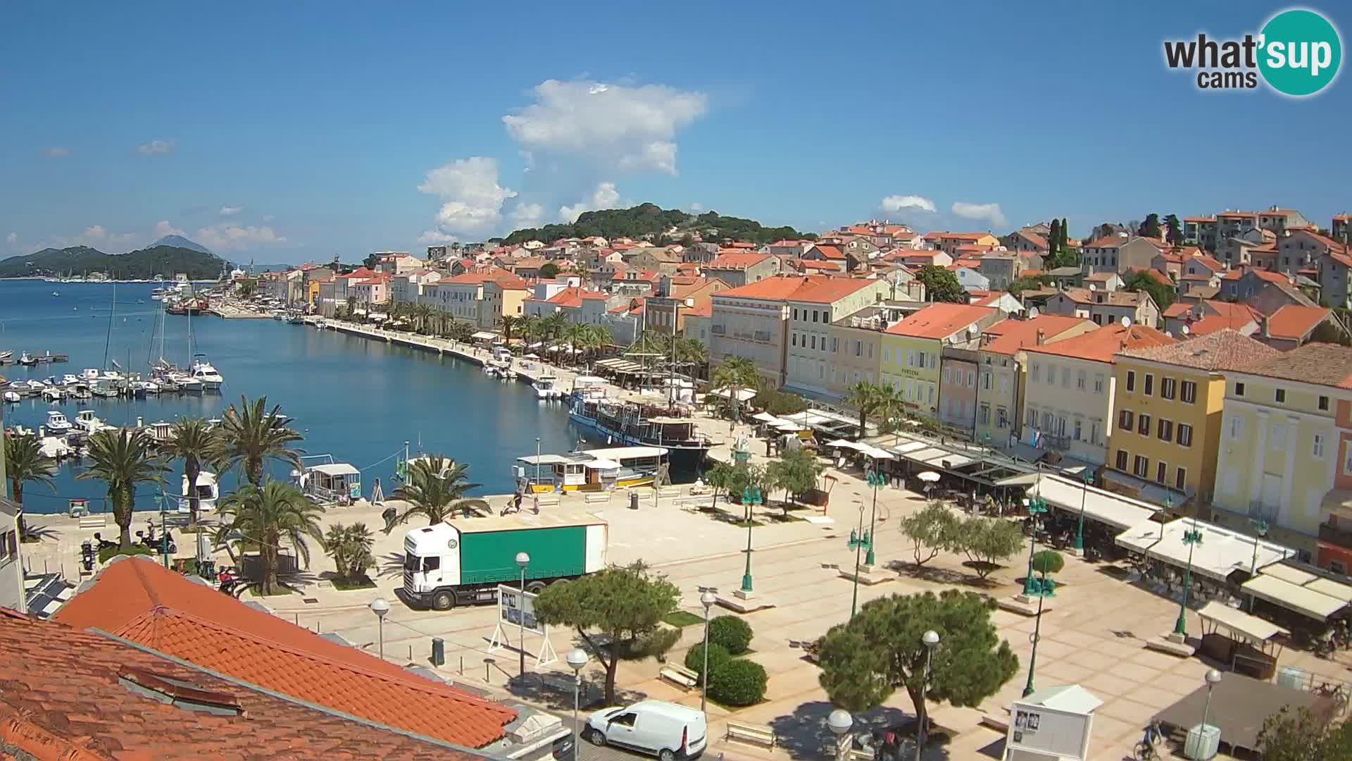 Webcam live Mali Lošinj – Piazza principale