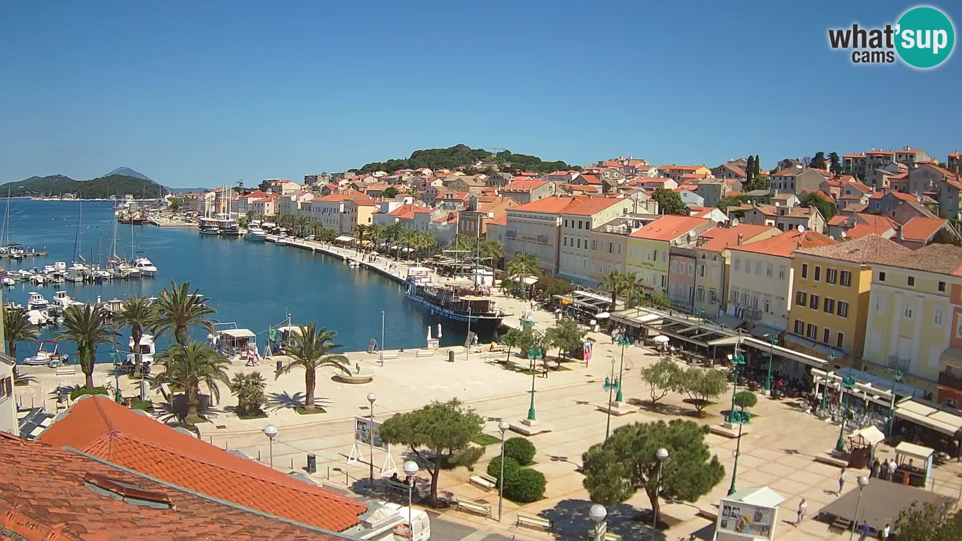 Webcam live Mali Lošinj – Piazza principale
