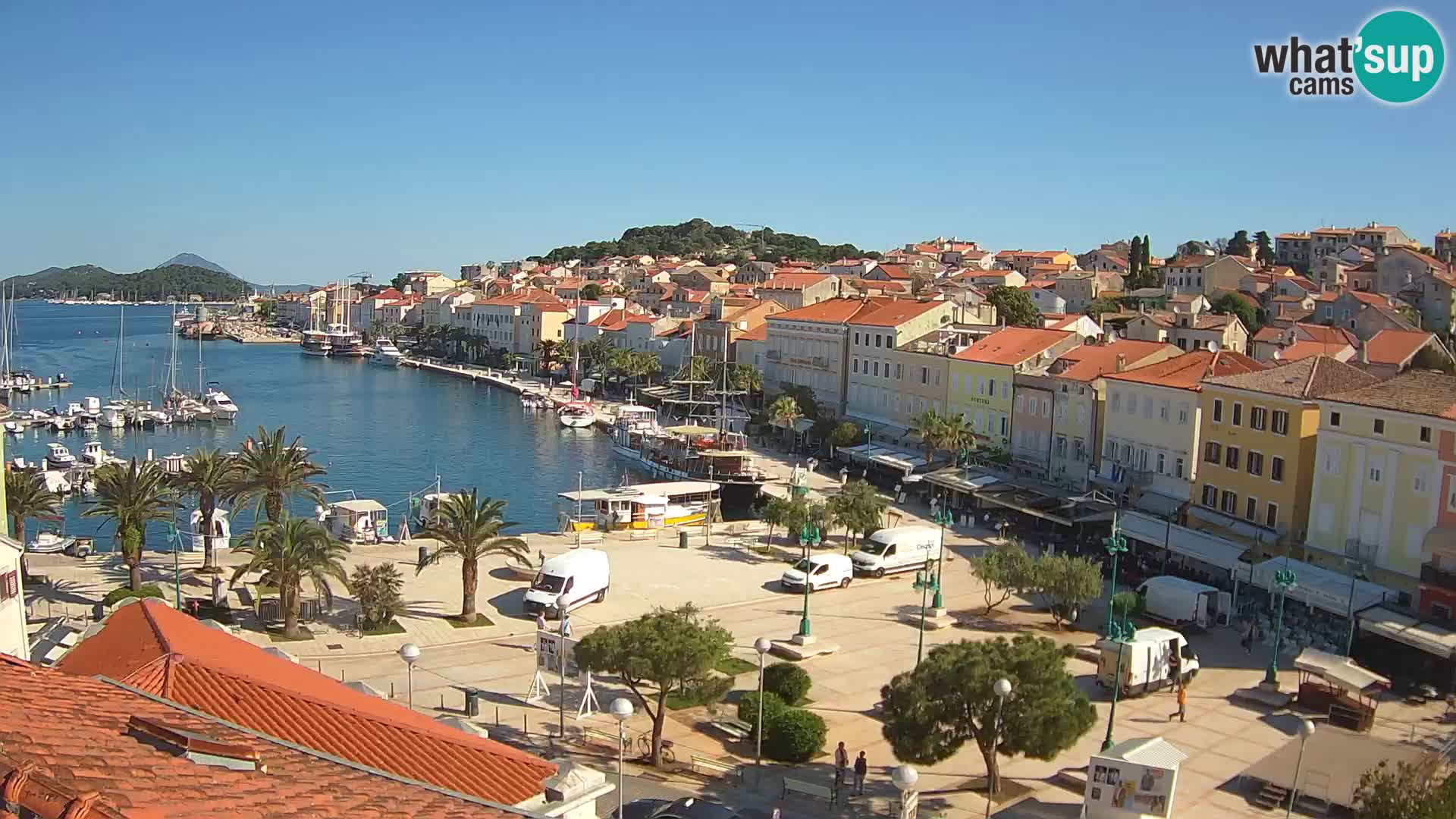 Spletna kamera Mali Lošinj – Glavni trg