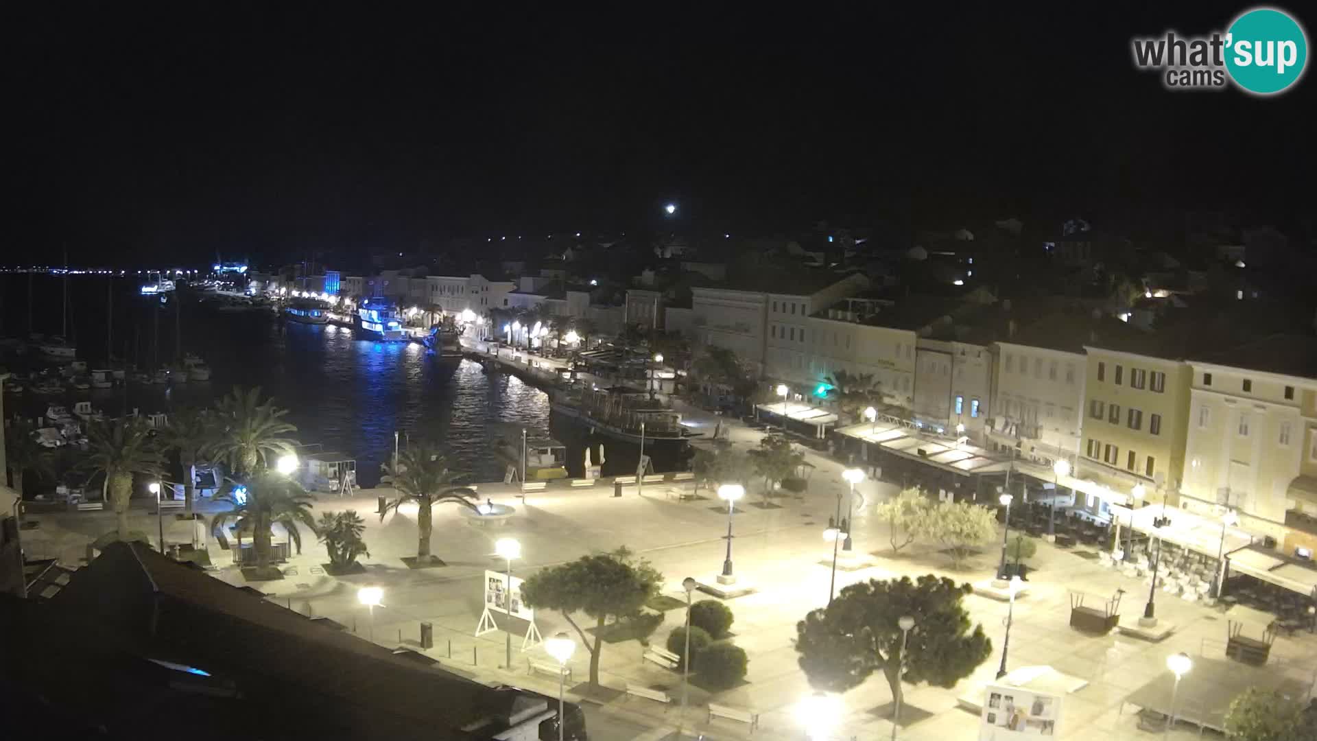 Webcam live Lussinpiccolo – Piazza principale