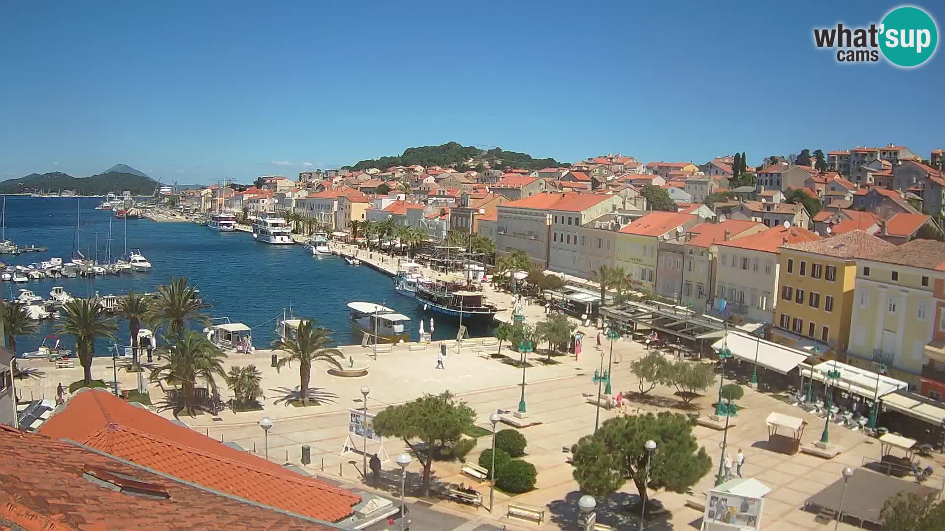 Kamera v živo Mali Lošinj – Glavni trg Republike