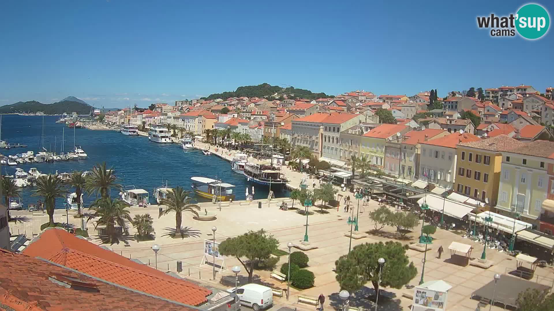 Kamera v živo Mali Lošinj – Glavni trg Republike