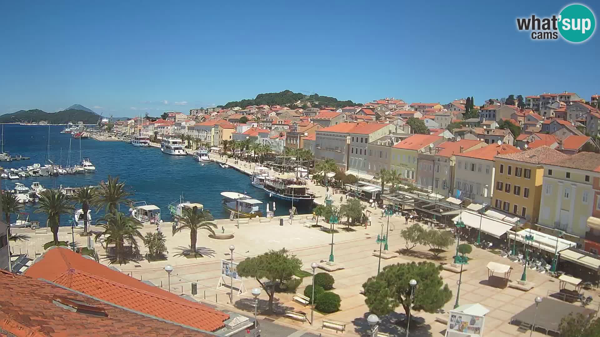 Webcam live Mali Lošinj – Piazza principale
