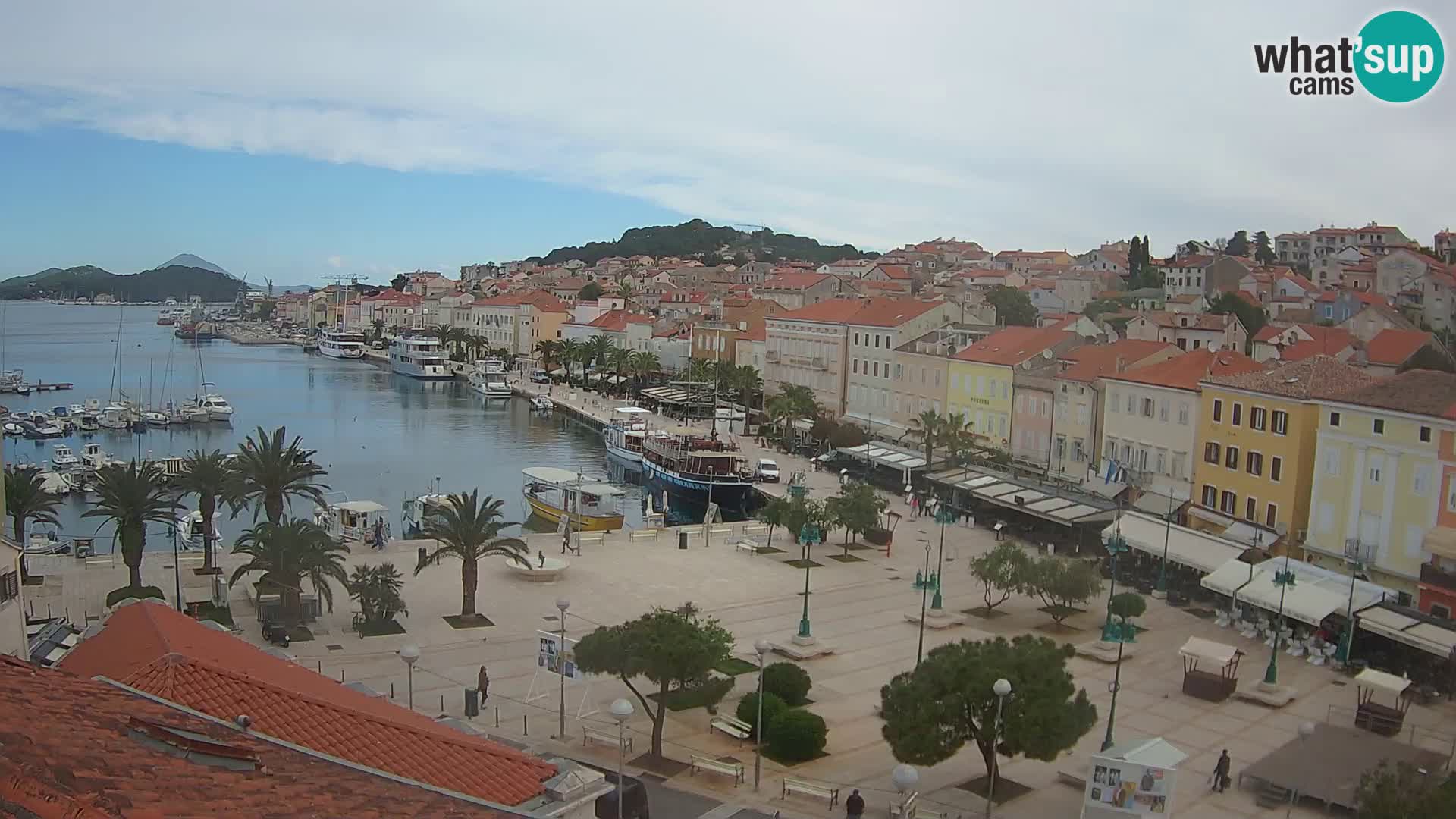 Webcam live Mali Lošinj – Piazza principale