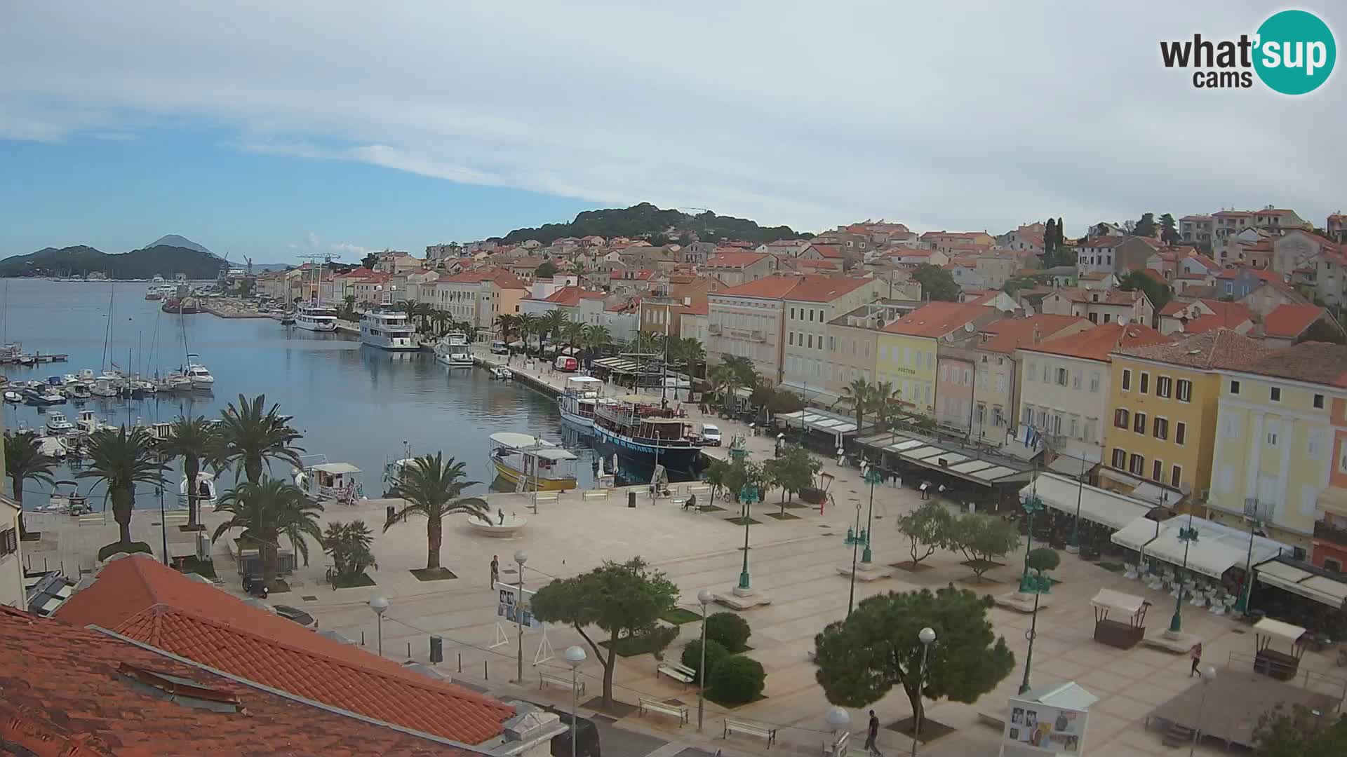 Webcam live Mali Lošinj – Piazza principale