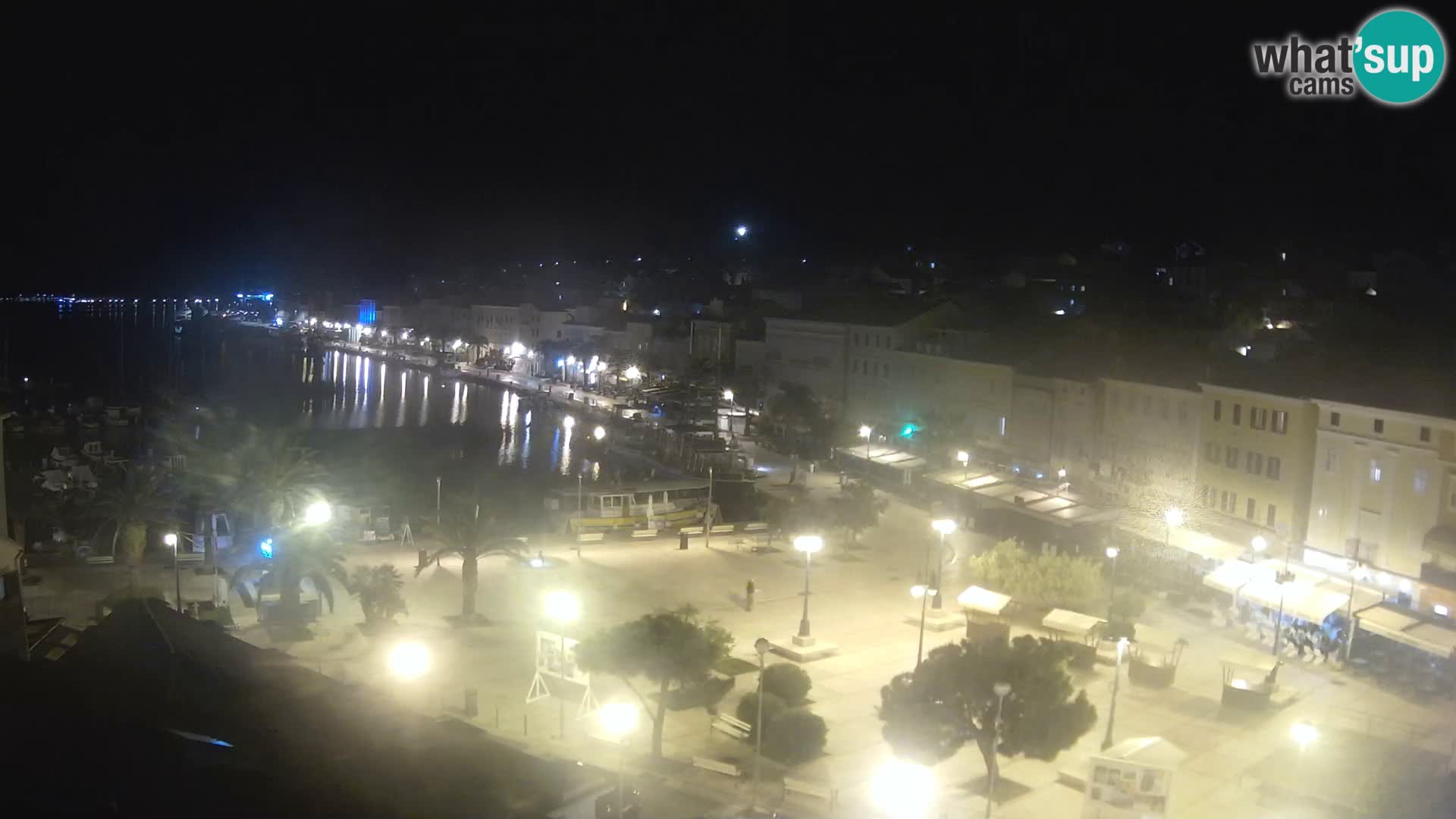 Webcam live Lussinpiccolo – Piazza principale