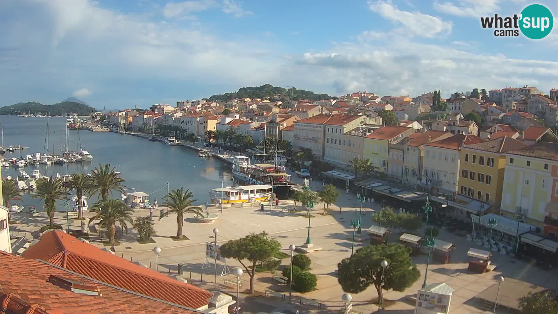 Webcam live Mali Lošinj – Piazza principale