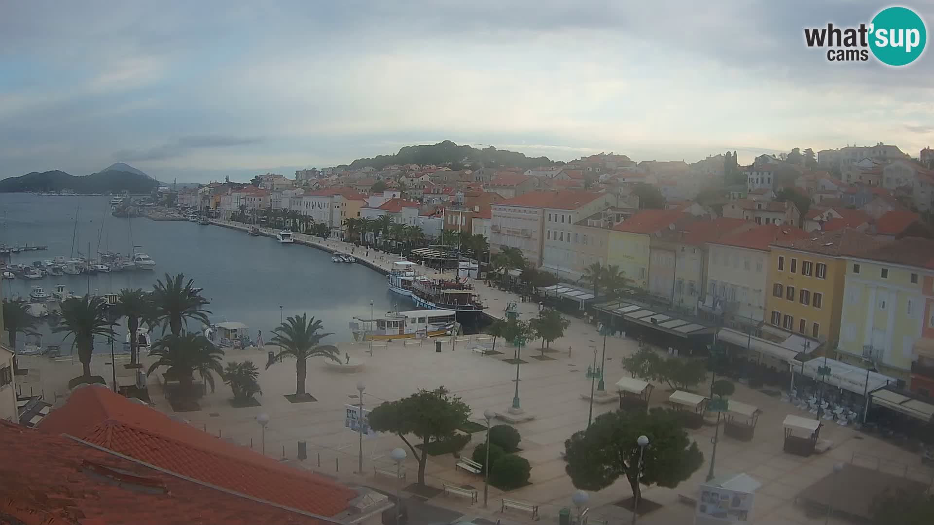 Webcam live Mali Lošinj – Piazza principale