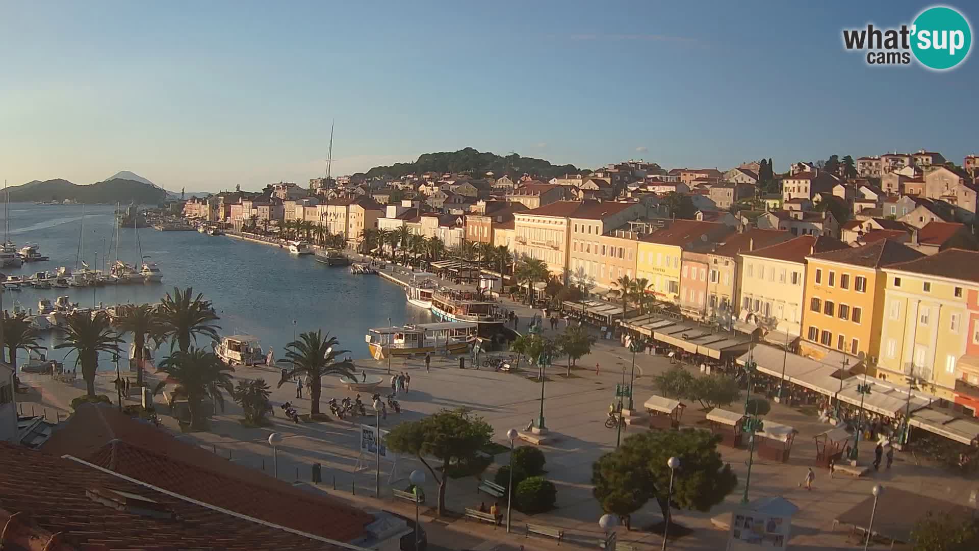 Webcam live Mali Lošinj – Piazza principale