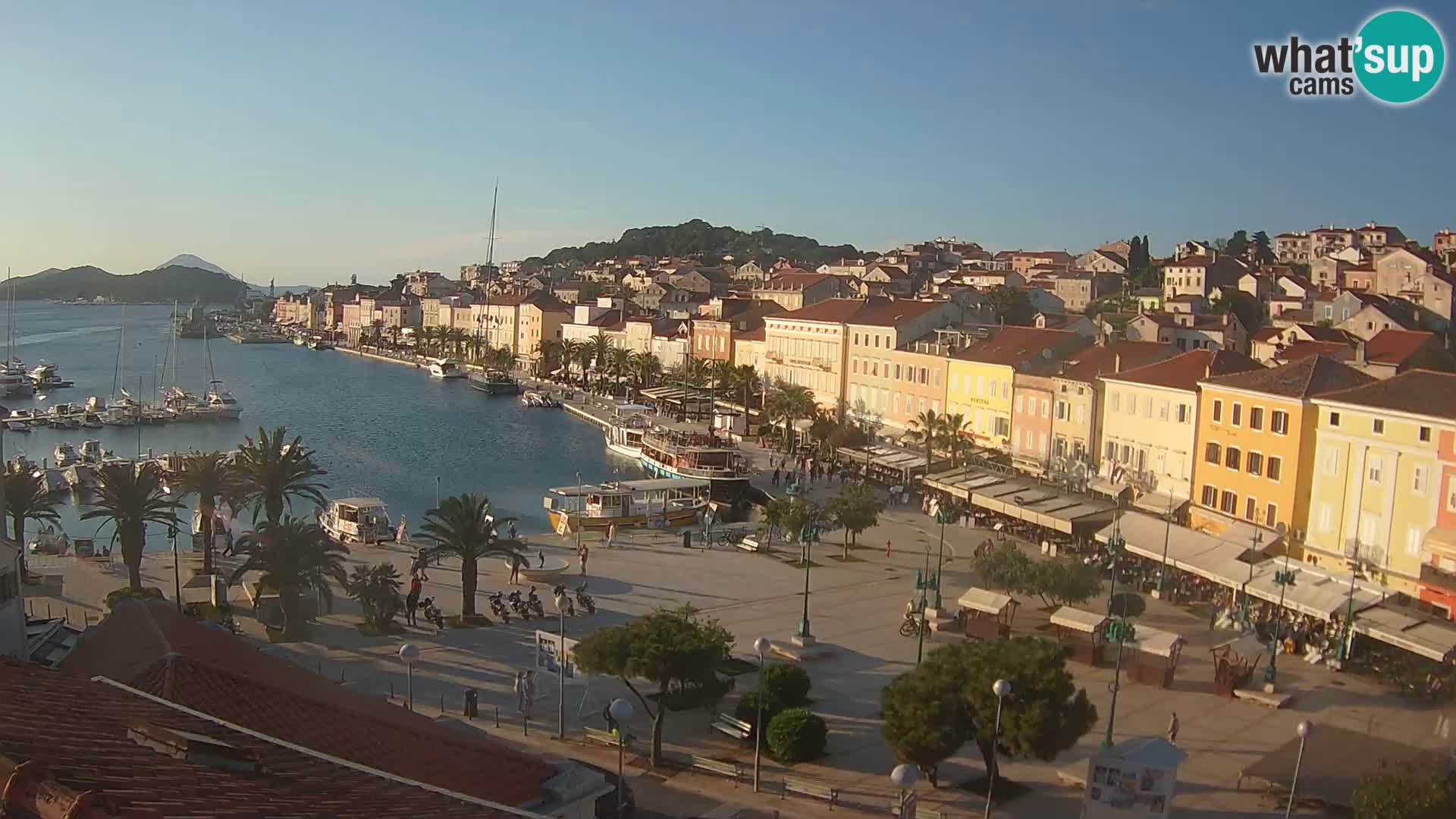 Webcam live Mali Lošinj – Piazza principale