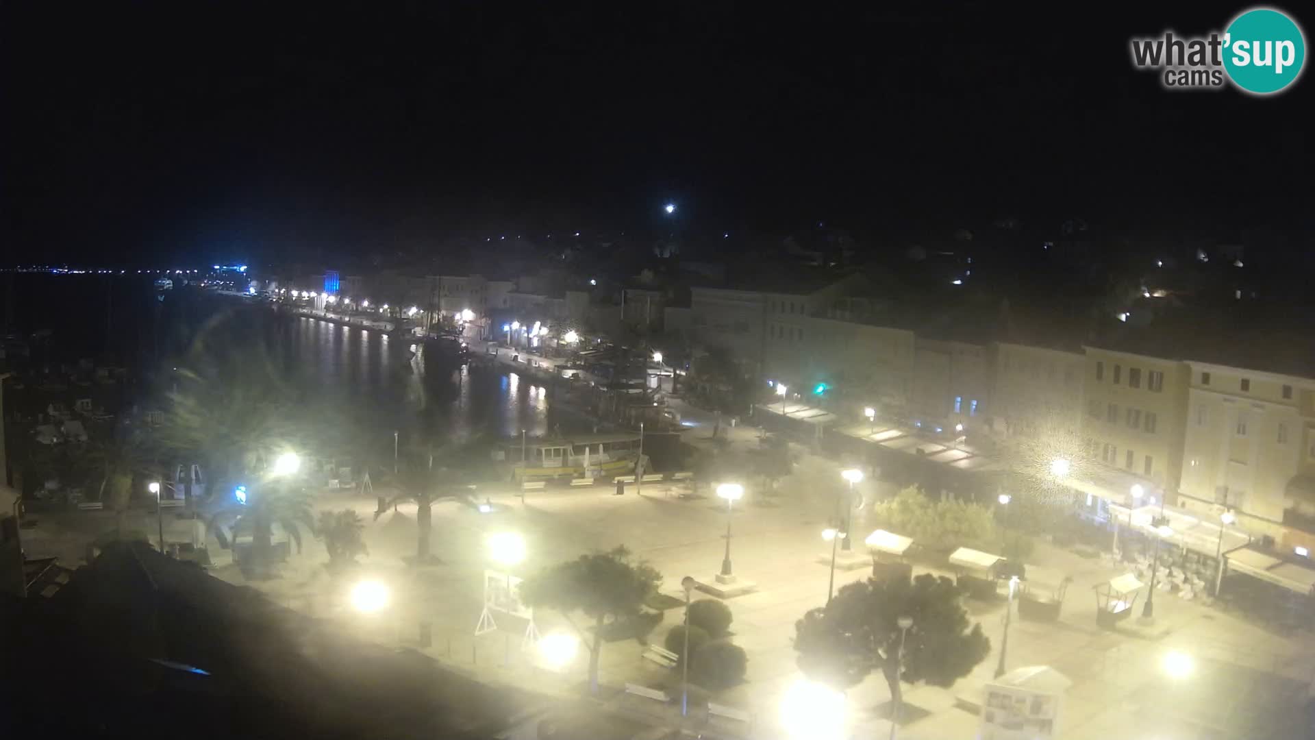 Webcam live Lussinpiccolo – Piazza principale