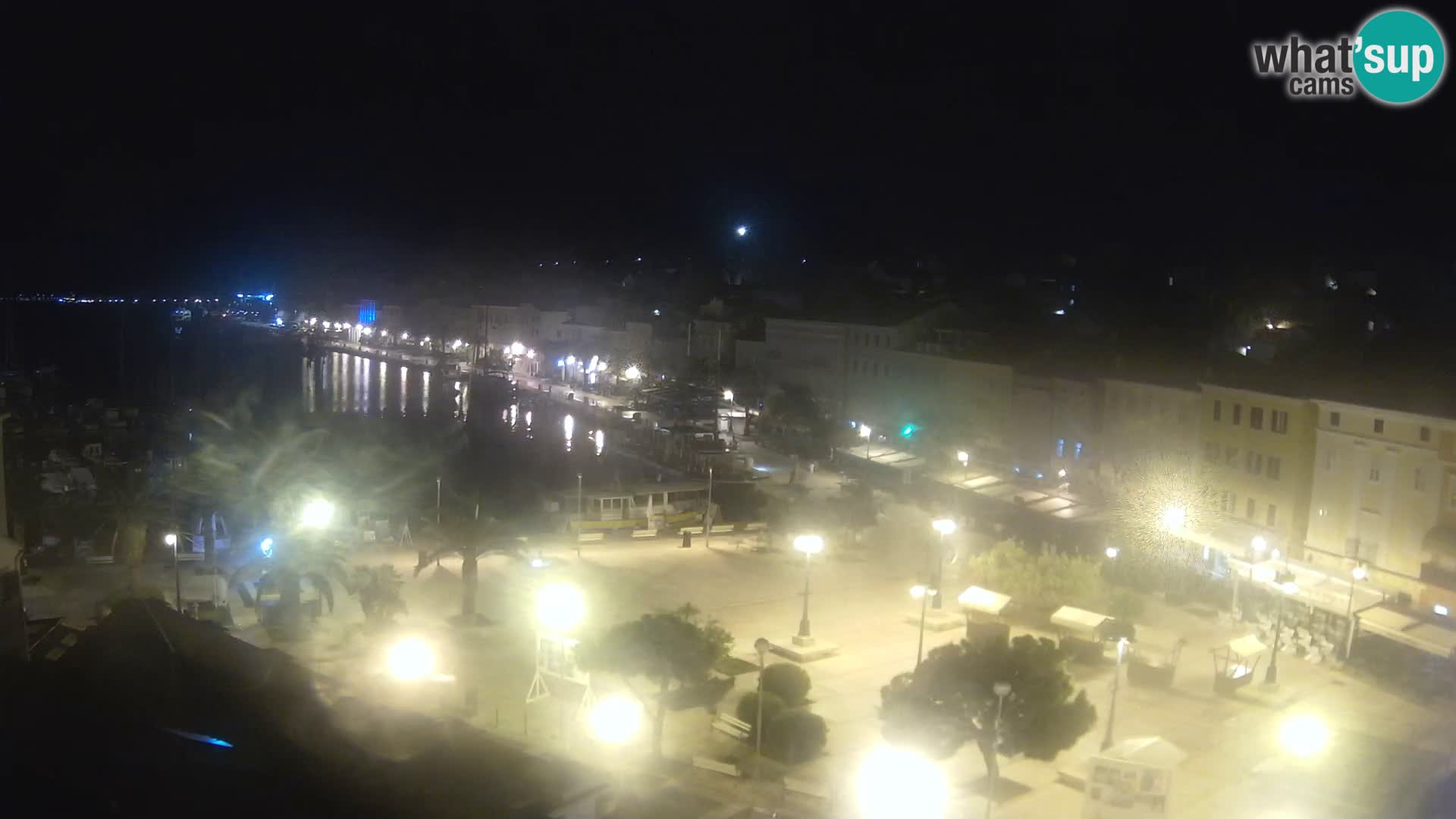 Webcam live Lussinpiccolo – Piazza principale
