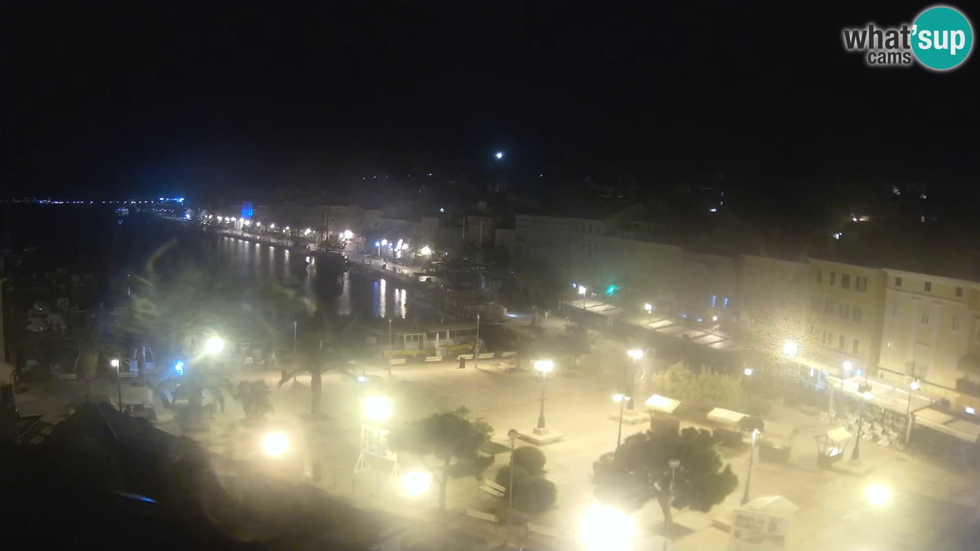 Webcam live Lussinpiccolo – Piazza principale