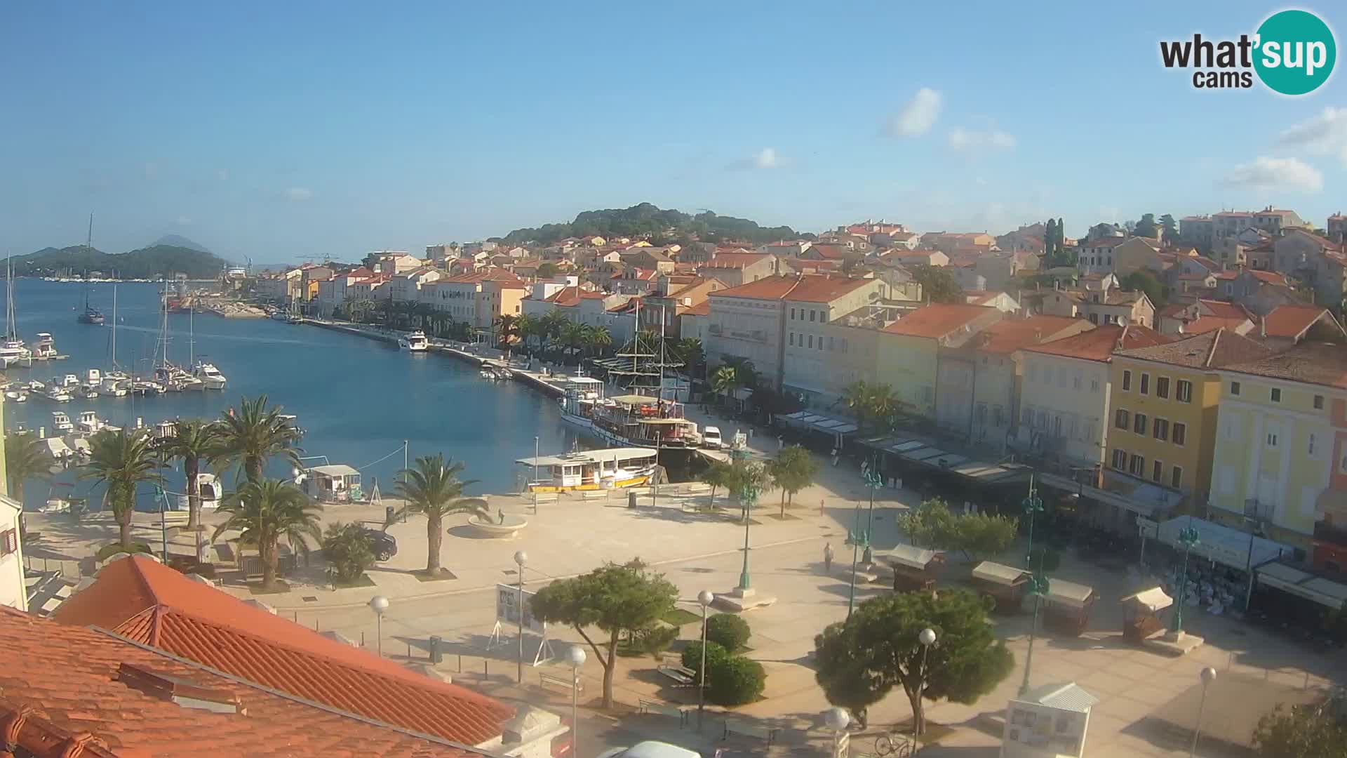 Webcam Mali Lošinj – plaza della Republica