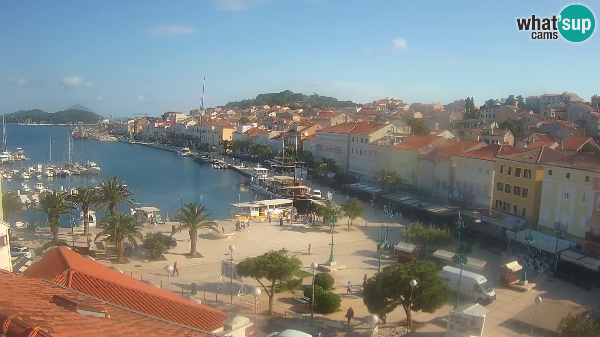 Spletna kamera Mali Lošinj – Glavni trg