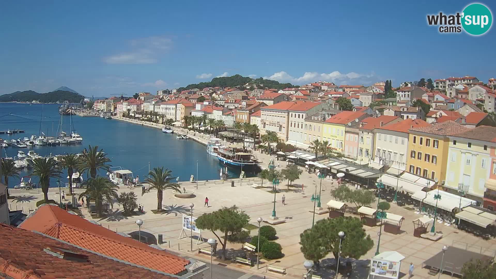 Webcam live Mali Lošinj – Piazza principale