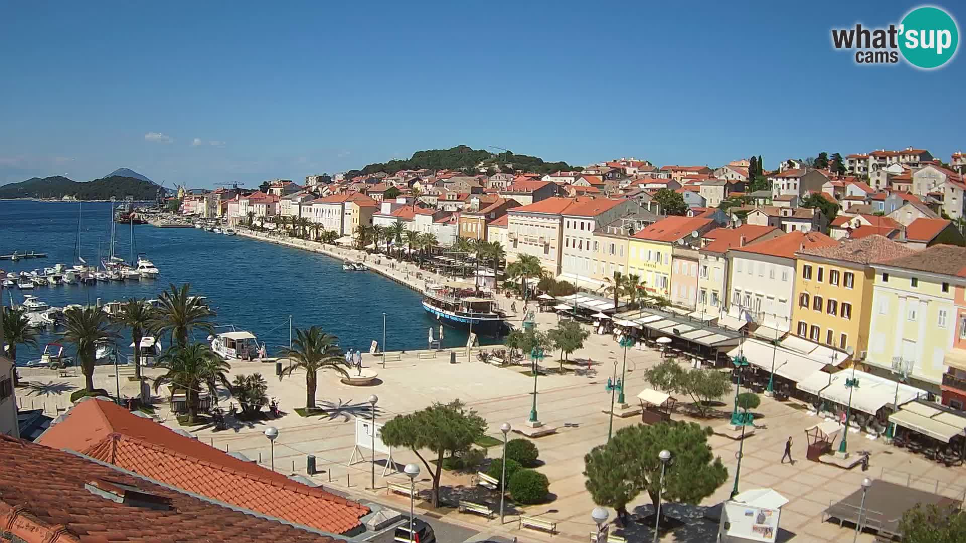 Webcam live Mali Lošinj – Piazza principale