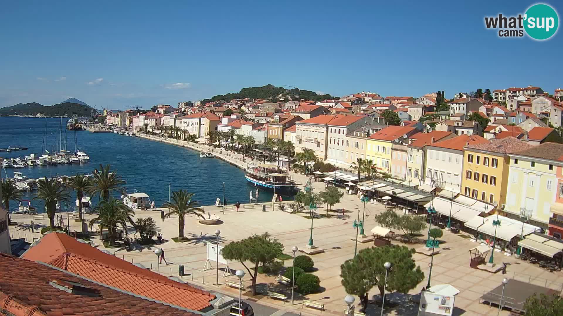 Webcam live Mali Lošinj – Piazza principale