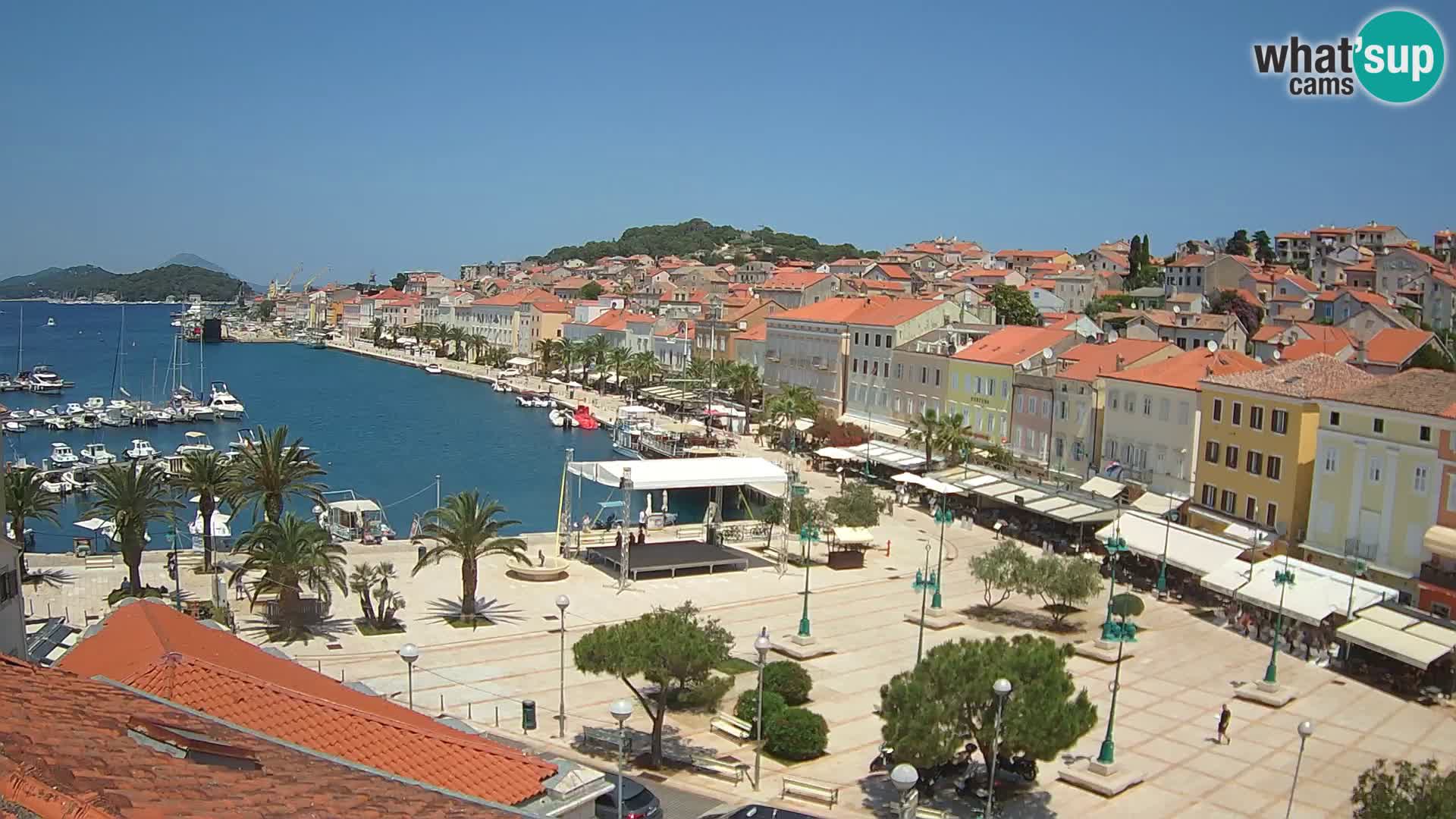 Webcam Mali Lošinj – Platz Republik