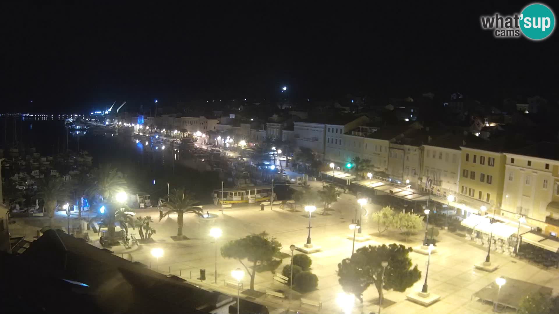 Webcam live Lussinpiccolo – Piazza principale